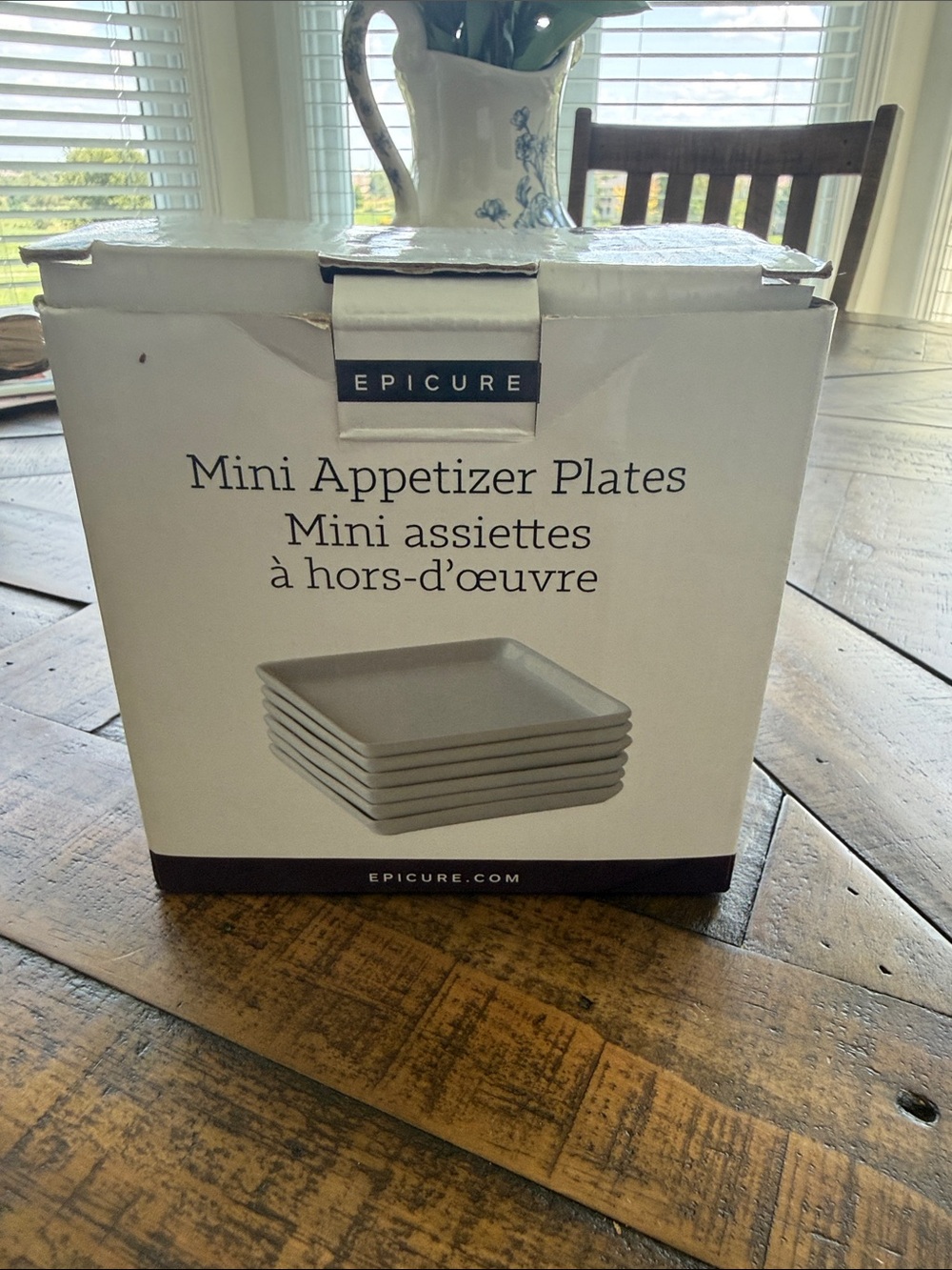 Epicure Mini Appetizer Plates Set of 6